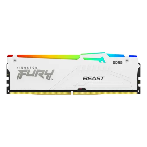 2個 KINGSTON FURY DDR5 16GB 6000MHz Kingston FURY Beast RGB 16GB DDR5 6000 Gaming Desktop