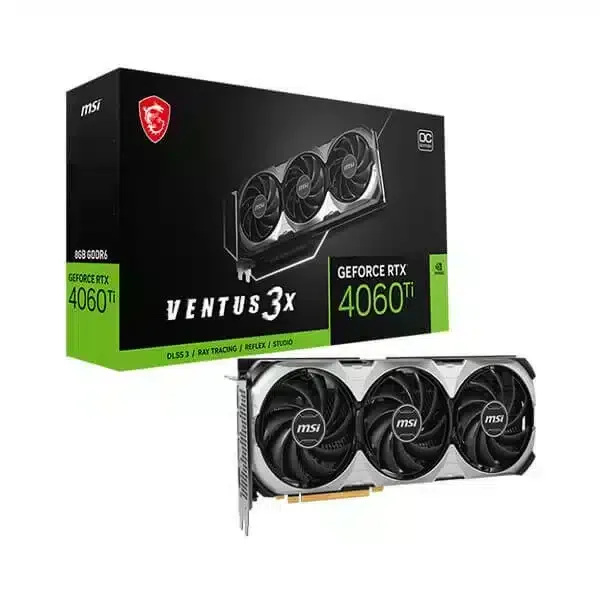 MSI RTX 4060 Ti Ventus 2X Black OC 8GB – ModxComputers